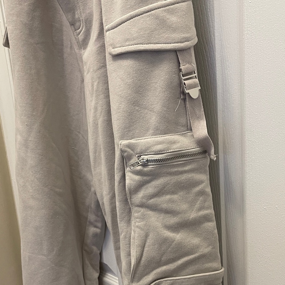 Forever 21 Cream Wide Leg Pants - Picture 3 of 7